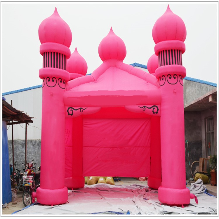 玉门粉色帐篷